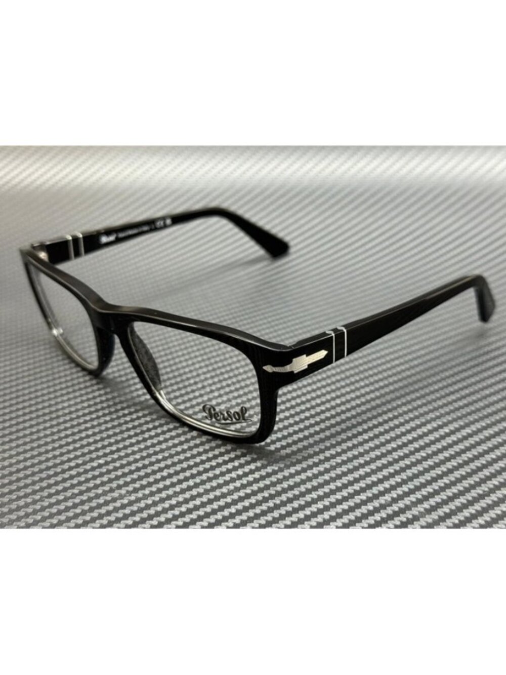 New Persol Men Black Eyeglasses 56-20-145